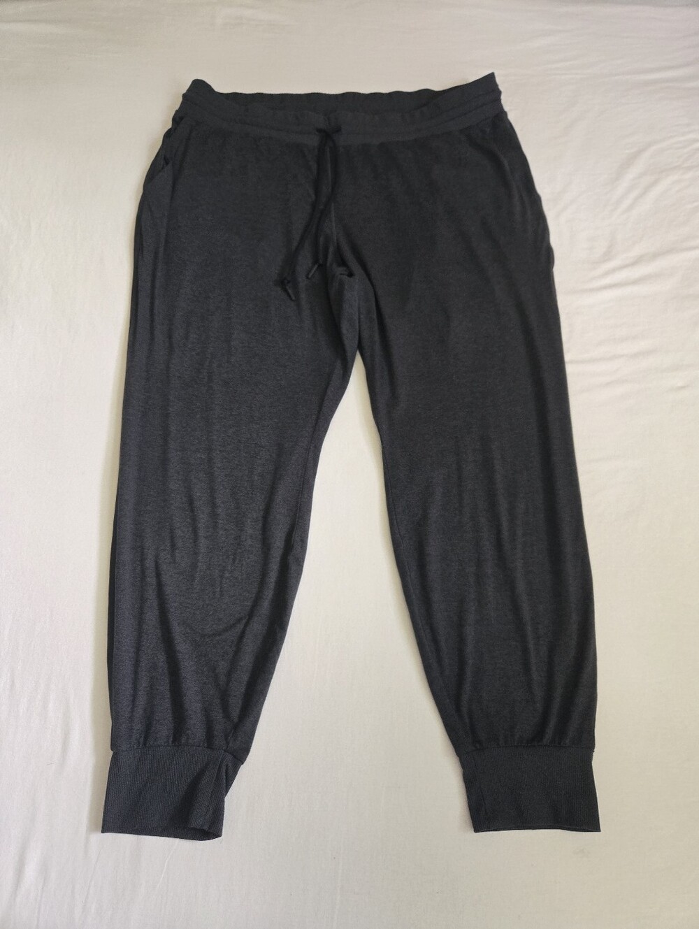 Athleta Uptempo Jogger Joggers Gray 2X Soft Lightweight Pockets Style#983116